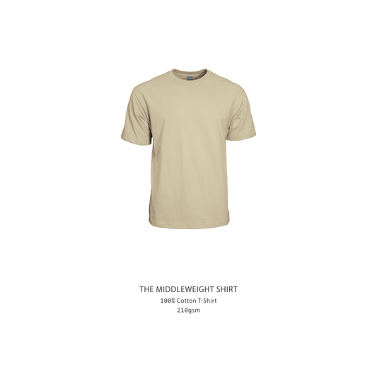 The Middleweight Shirt - "CREAM."